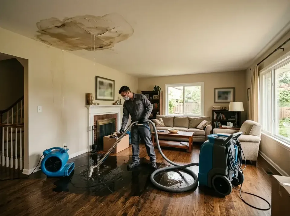 attic-pipe-burst-ceiling-drip-008 — frequently asked questions, Water Damage Restoration & Carpet Care in Logan, OH